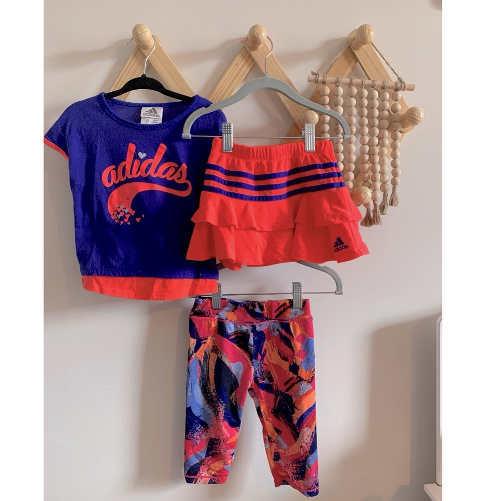 Toddler Adidas Set with Bottoms Bundle